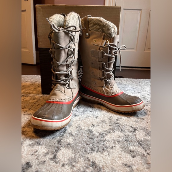 Sorel Womens “Joan of Arctic Knit” waterproof boots - Picture 4 of 8